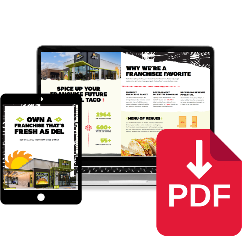 Del Taco Brochure Download PDF Offset Thumbnail-1