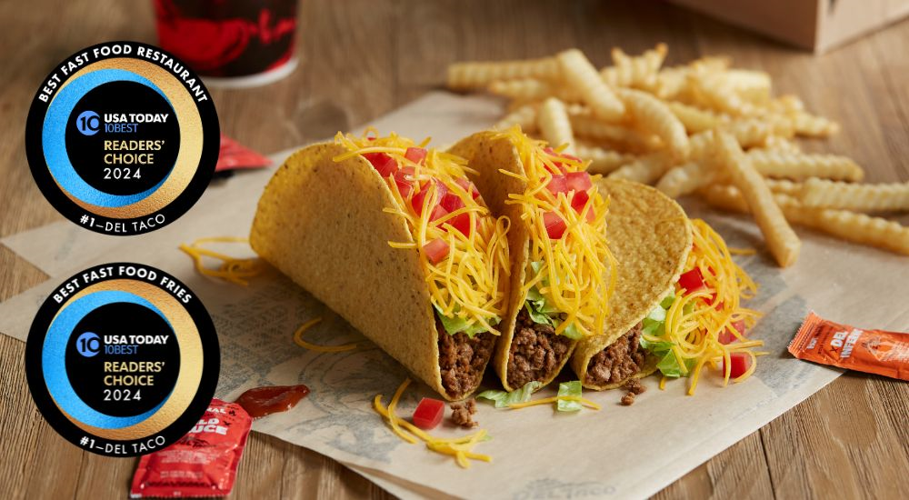 Del Taco USA Today Taco Fast Food